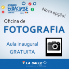 Aula experimental gratuita na Oficina de Fotografia