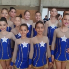 Alunas participaram de Festival de Ginástica Rítmica