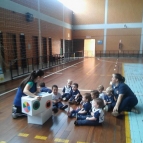 AULA DE RECREAÇÃO COM A CRECHE I – TURMA 012