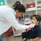 Cuidando da saúde dos dentes no Pré 2