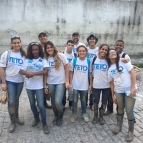 Lassalistas constroem casas com o Projeto Teto!