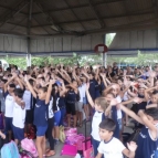 1º dia de aula turno da tarde