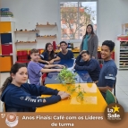 Café com os Líderes de turma