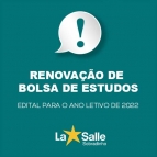 Edital de Renovação de Bolsas Assistenciais 2022