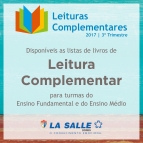 Lista de Livros de Leitura Complementar do 3º Tri