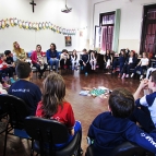 Turma do 2º ano participa do Círculo de Paz