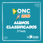 ONC: conheça os alunos classificados para 2ª fase