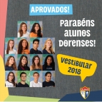 Parabéns aos dorenses aprovados no Vestibular