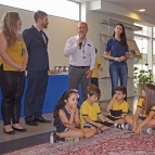 1º ano/EF realiza exposição no Ministério Público