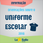 Orientações referentes ao uso do uniforme escolar