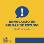 RENOVAÇÃO de bolsas de estudo para 2024