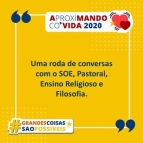 Roda de Conversa - AproxiMANDO co'VIDA 2020