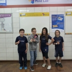 Alunos participam de Campeonato Mind Lab