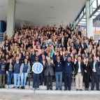 Colaboradores recebem visita do Irmão Superior Geral