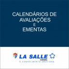 Novo menu para Calendários de Avaliações e Ementas