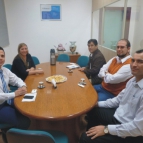 Equipe Chilena de Comunicação visita La Salle Canoas