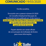 Comunicado Urgente