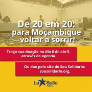 Campanha de solidariedade à Moçambique