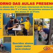 VOLTA ÀS AULAS!!! 