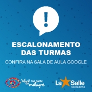 Escalonamento das Turmas