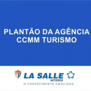 Plantão da Agência CCMM Turismo no dia 08 de julho