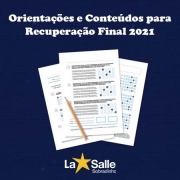 Orientações e Conteúdos para Recuperação Final 2021