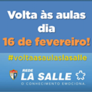 Volta às aulas La Salle Sapucaia!