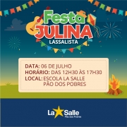 Festa Julina 2019, Venha Participar!