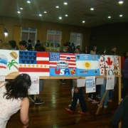 8º ano/EF apresenta Vernissage “Países da América” 