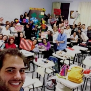 Alunos de Pedagogia criam brinquedos para o CEPLAS 