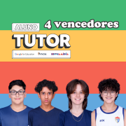 4 vencedores na Copa Tutor Google, em nível nacional