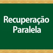 Calendário de Provas Recuperação Paralela 