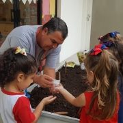 Horta da Educação Infantil (Projeto Saborear)