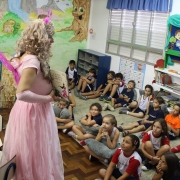 Biblioteca realiza Hora do Conto com as turmas