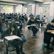 Alunos realizam Olimpíada Brasileira de Matemática