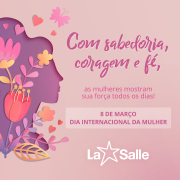 Feliz dia da Mulher!