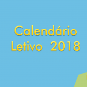 Acesse o calendário do ano letivo 2018