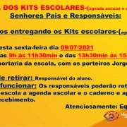 Entrega dos Kits Escolares