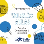 Estudos recomeçam nesta segunda-feira, dia 23!