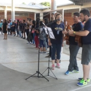 Volta às aulas alunos do turno da manhã