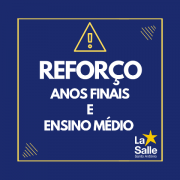 Confira os horários do Reforço - 1º semestre