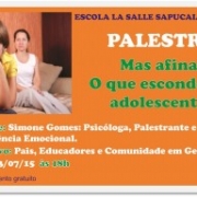 Palestra:Mas afinal? O que escondem os adolescentes?