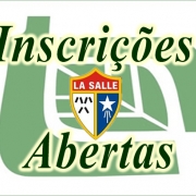 Inscrições abertas