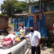 Grande ato de solidariedade no Drive-thru de Natal