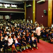 Estudantes assistem palestra sobre Hábitos de Estudo