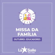 6/10: Participe da Missa da Família