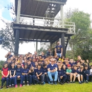 Turmas do 1º Ano EF em saída de estudo ao GramadoZoo