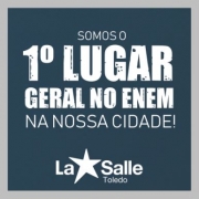 La Salle Toledo é novamente 1º Lugar Geral no ENEM