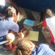 Artes - Trabalhando textura com os 4ºs anos