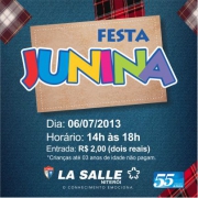 Neste sábado tem festa junina